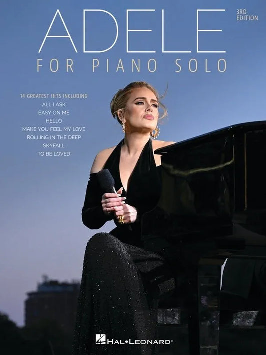 Adele for Piano Solo 3rd Edition - 48 Pages