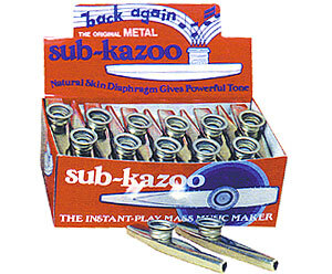 Kazoos-Metal (Box Of 24) B&M sub-kazoo
