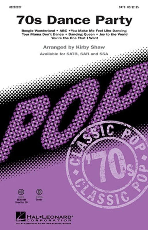 70S Dance Party Satb (Pod) Octavo