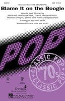 Blame It on the Boogie — SATB Choral Score, arr. Huff (Hal Leonard)