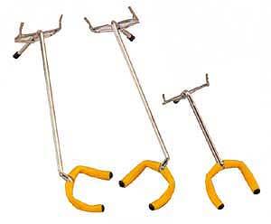 Guitar Hanger- Chrome -Left (For Slat Wall)