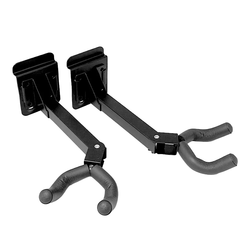 Guitar Wall & Slatwall Hanger - Adjustable Angle - 2 Pack - 26.5cm Length — view 2