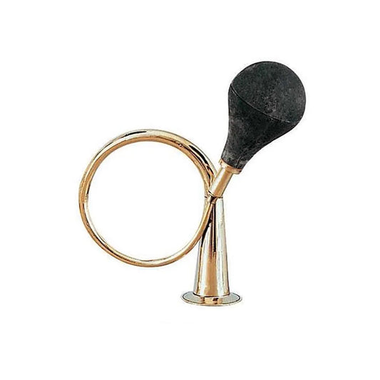 Cupa Horn Hooter Cheer Horn with Lanyard - 10 Inch Chrome Plated