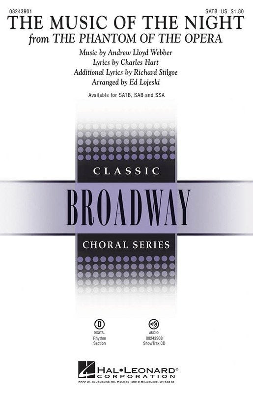 Music Of The Night Sab (Hal Leonard)
