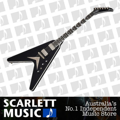 Gibson Dave Mustaine Signature Flying V Electric Guitar Ltd Ed Ebony — view 2