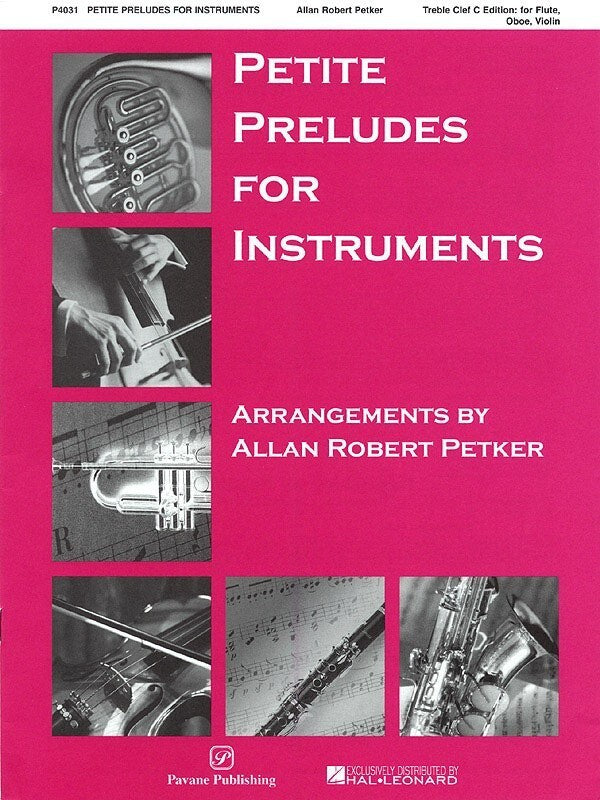 Petite Preludes For Instruments C Ed