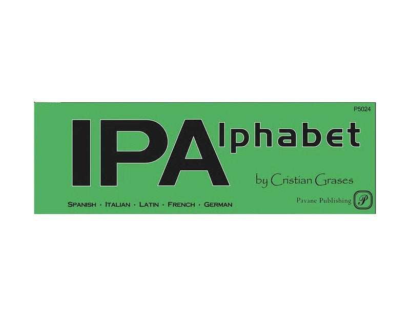 International Phonetic Alphabet