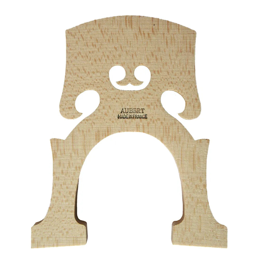 Aubert France 14NT Belgian Cello Bridge 4/4 - 90mm Leg Width, Untreated