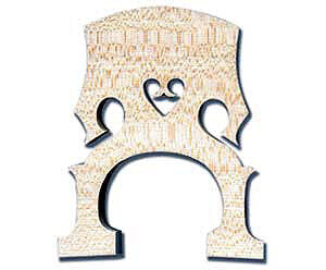 Cello Bridge-Finest Makers Maple 1/2