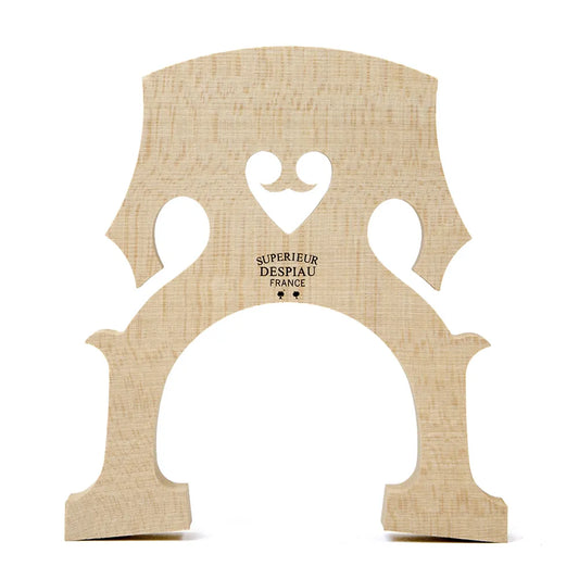 Despiau French Cello Bridge Med - B94T, 94mm Leg Width, High Fingerboard Angle, High Arch Height, Limited Wood Above Heart