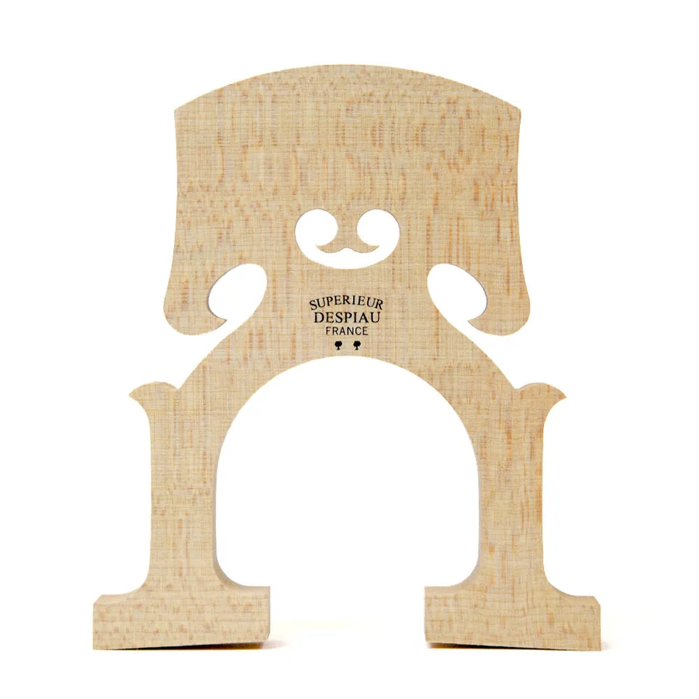 Despiau Belg Low Arch Cello Bridge B90T - Medium Angle Fingerboard, High Arch Height, Low Heart Position, Quality A