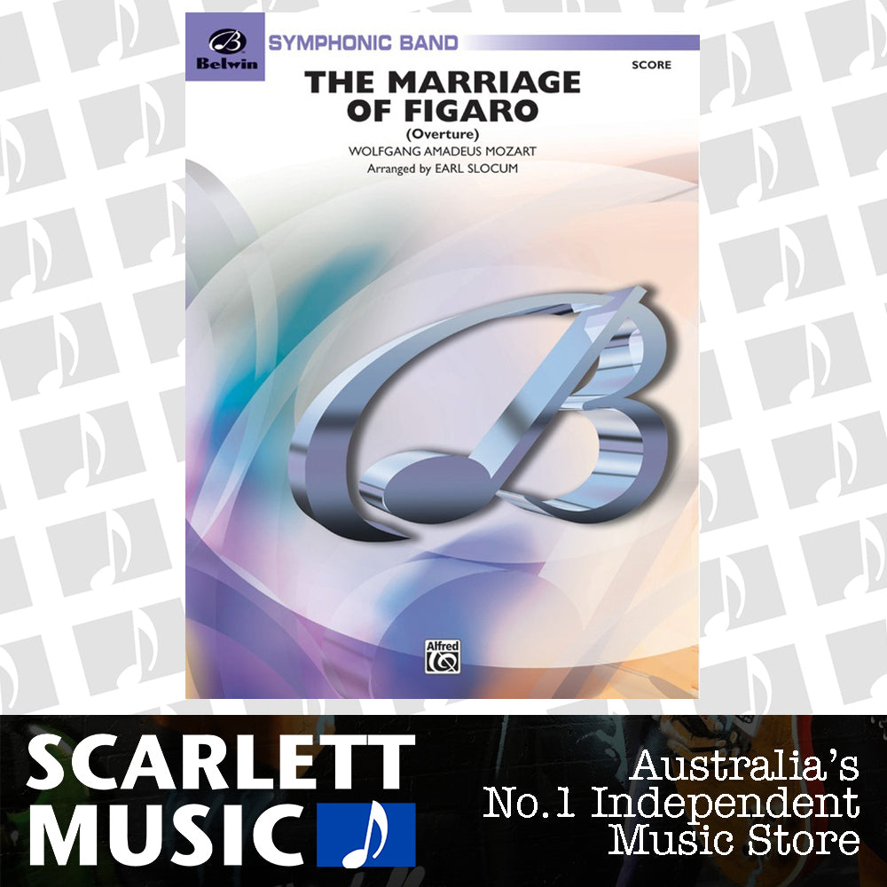 Marriage Of Figaro Overture Concert Band Gr 4 — view 2