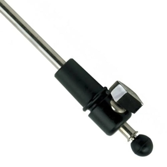 Weidler Cello Endpin 52cm with ABS Plug, Steel Tube, Rubber Tip, Made in Germany