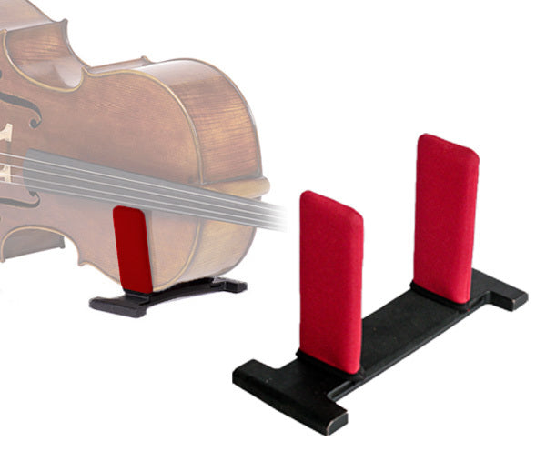 celloGard Model One Security Stand - fitted with Dark Red sleeves
