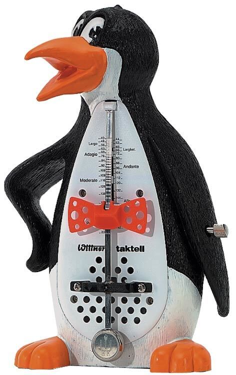 Wittner Taktell Penguin Design Mechanical Metronome Made in Germany