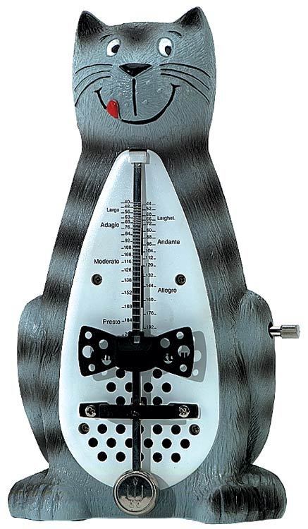 Wittner Taktell Cat Design Mechanical Metronome - Made in Germany