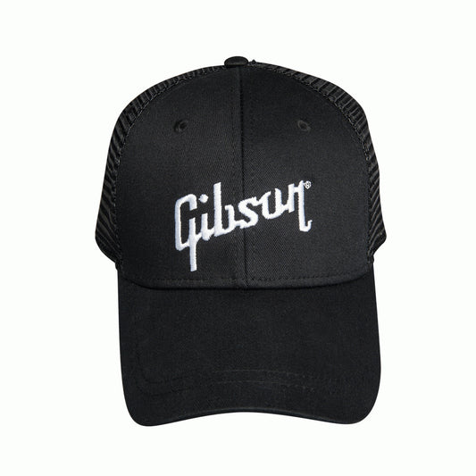 Gibson Black Trucker Snapback