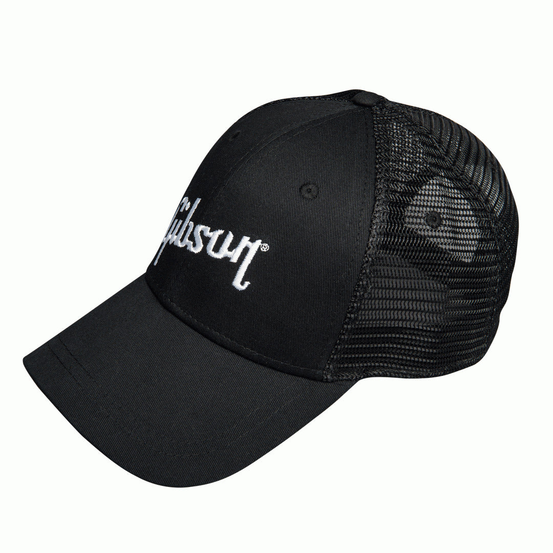 Gibson Black Trucker Snapback — view 2