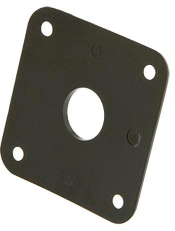 Gibson Plastic Jack Plate (Black)