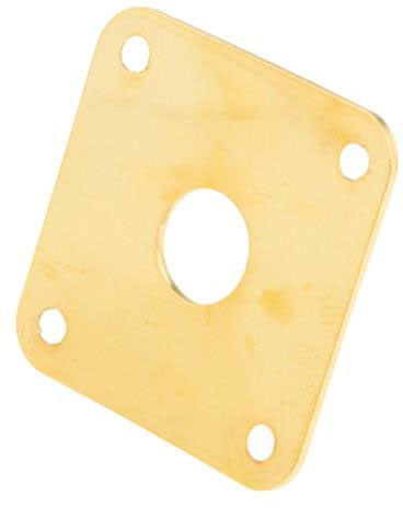 Gibson Metal Jack Plate (Gold)