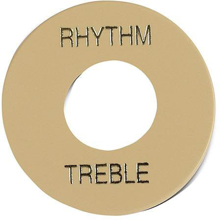 Gibson Toggle Switch Washer (Cream Gold Imprint)