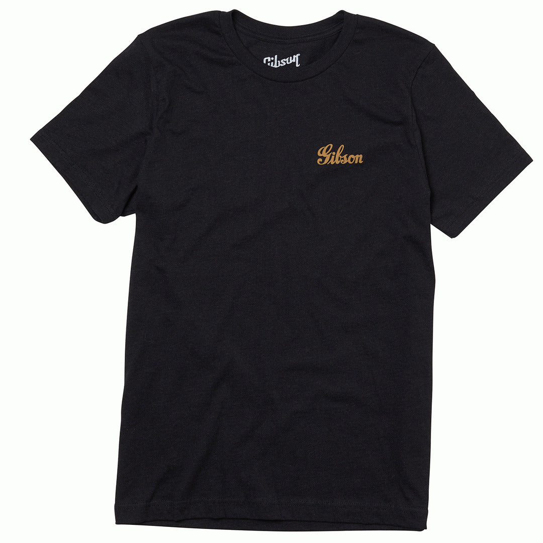 Gibson Banner Gold Logo Tee Xxl