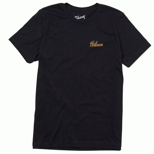 Gibson Banner Gold Logo Tee Xxl
