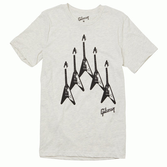 Gibson Flying V 'Formation' Tee Medium
