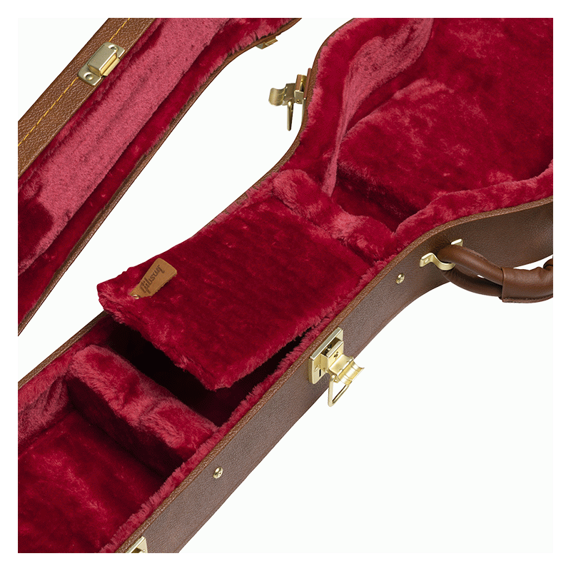 Gibson Les Paul Original Hardshell Case - Brown — view 4