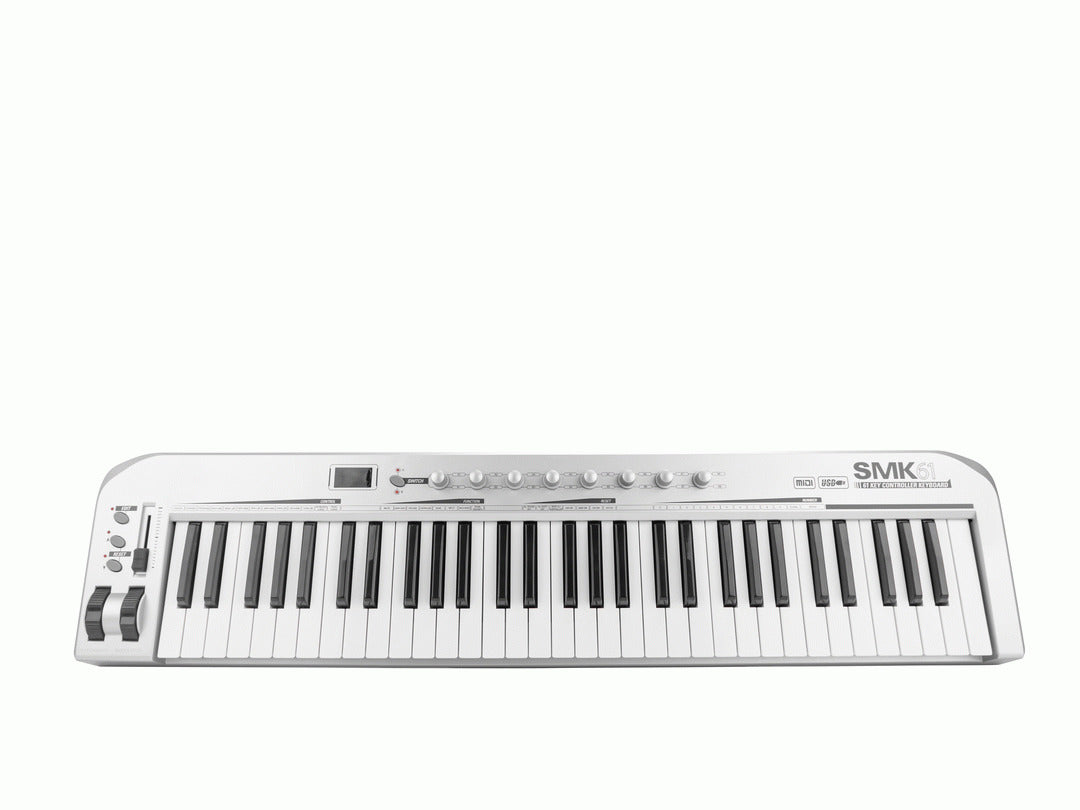 Smart Acoustic Smk61 Usb Midi Controller Keyboard — view 6