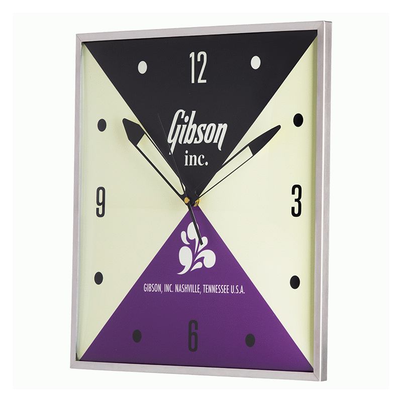 Gibson Vintage Lighted Wall Clock USA Assembled — view 2