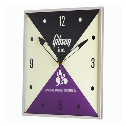 Gibson Vintage Lighted Wall Clock USA Assembled — view 2