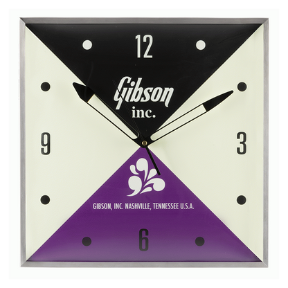 Gibson Vintage Lighted Wall Clock USA Assembled
