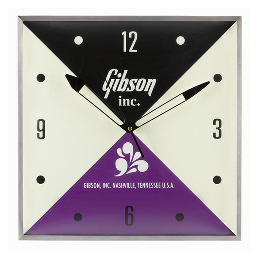 Gibson Vintage Lighted Wall Clock USA Assembled