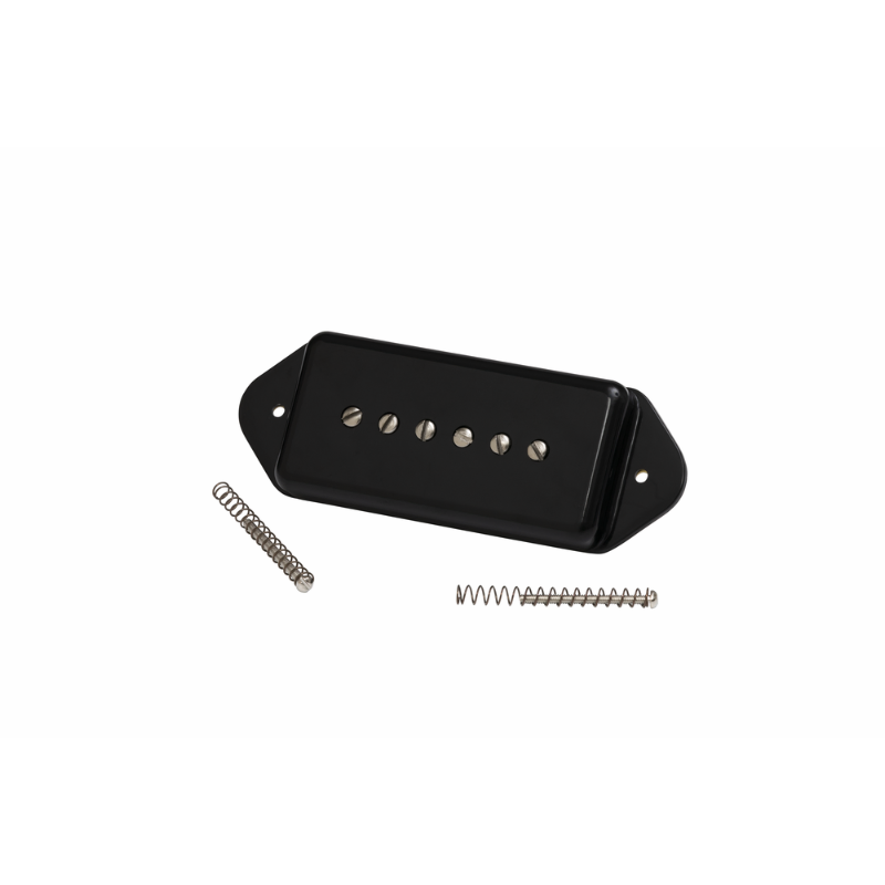 Gibson P90 Dogear Pickup Black 2-Conductor Potted — view 2