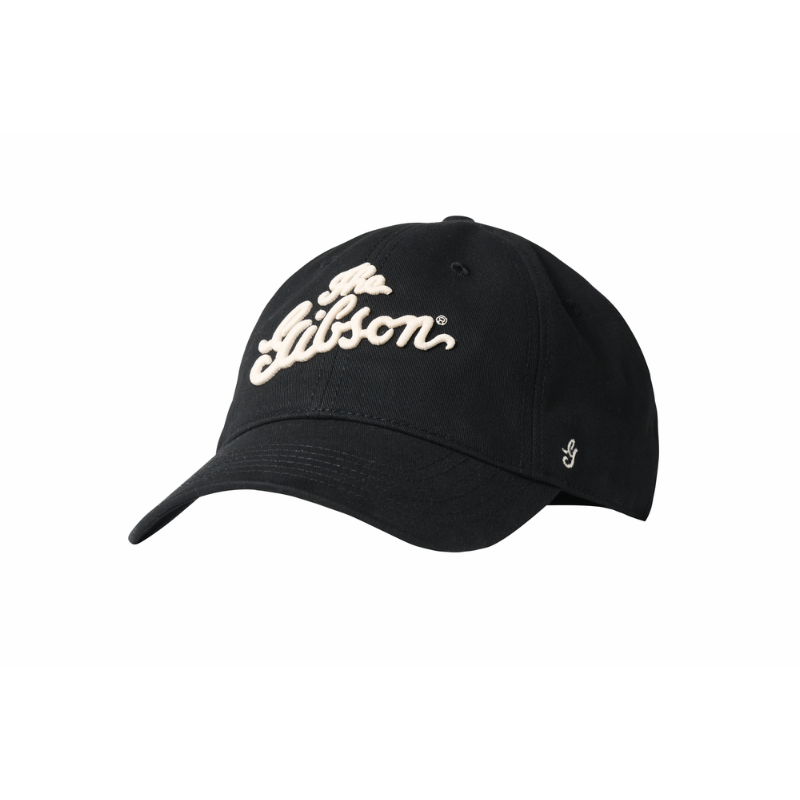 Gibson Vintage-Style Baseball Hat with Adjustable Metal Closure