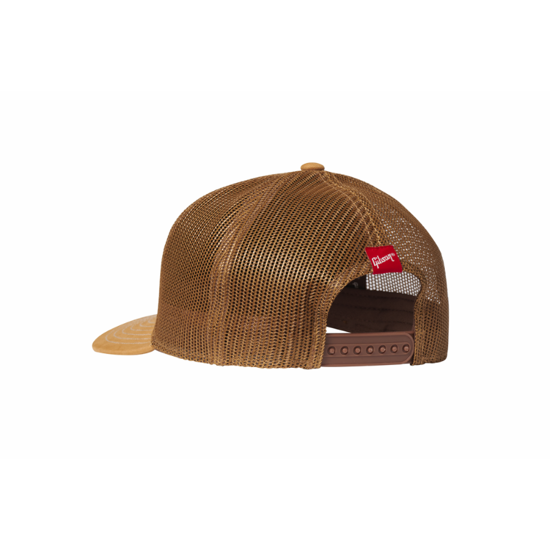 Gibson Canvas Trucker Hat with Adjustable Snap Closure — view 2