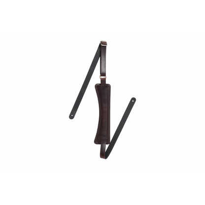 Gibson Modern Vintage Mini Guitar Strap Cherry Brown 44”-65” Adjustable Leather