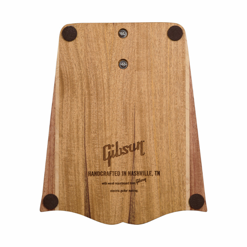 Gibson Handcrafted Mahogany Guitar Stand with Nitrocellulose-Safe Cradle — view 4