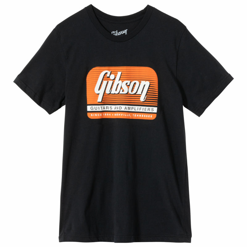Gibson Guitars and Amplifiers Tee Black 3XL