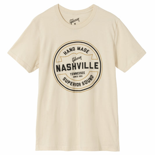 Gibson Handmade in Nashville Tee Cream Large