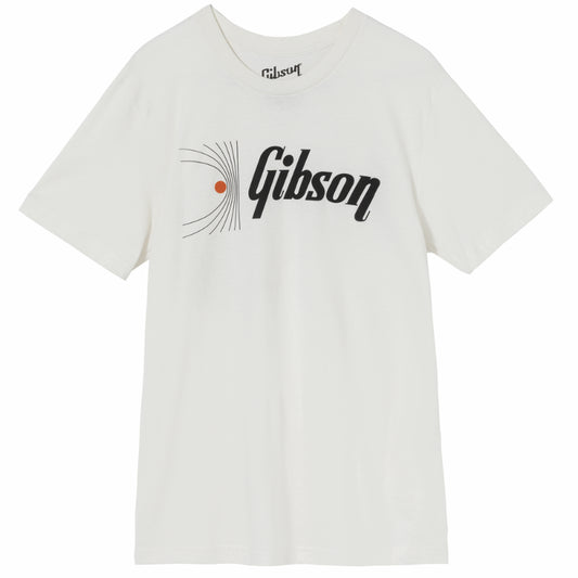 Gibson Soundwave Tee White Size XL
