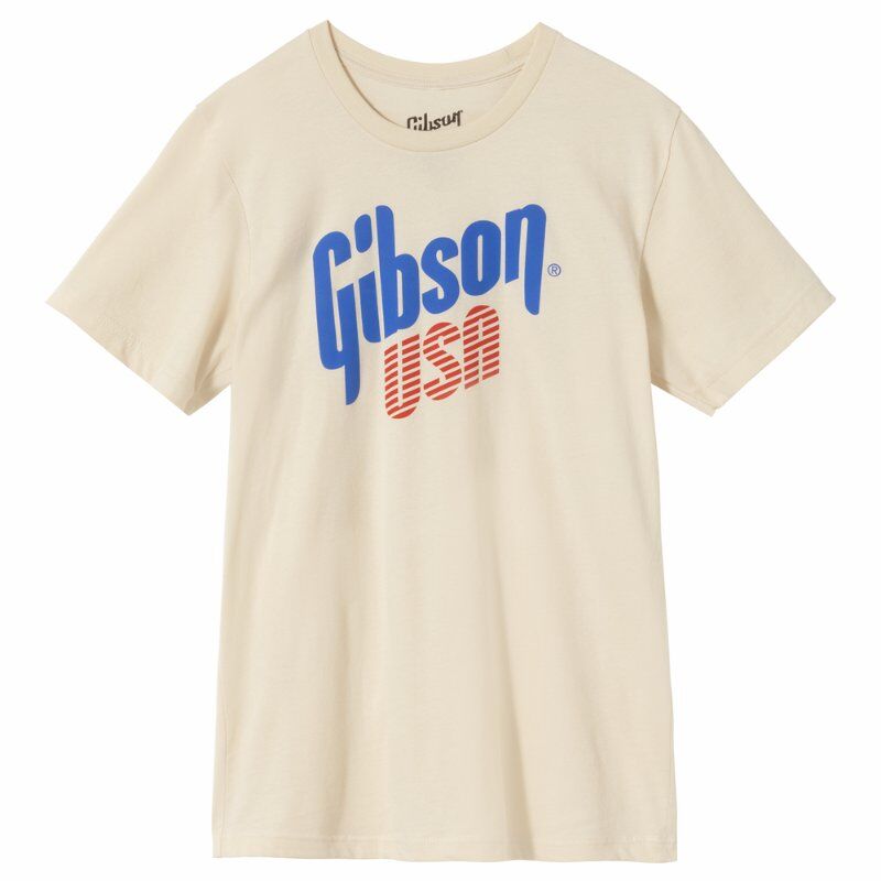Gibson USA Cream T-Shirt Size 2XL