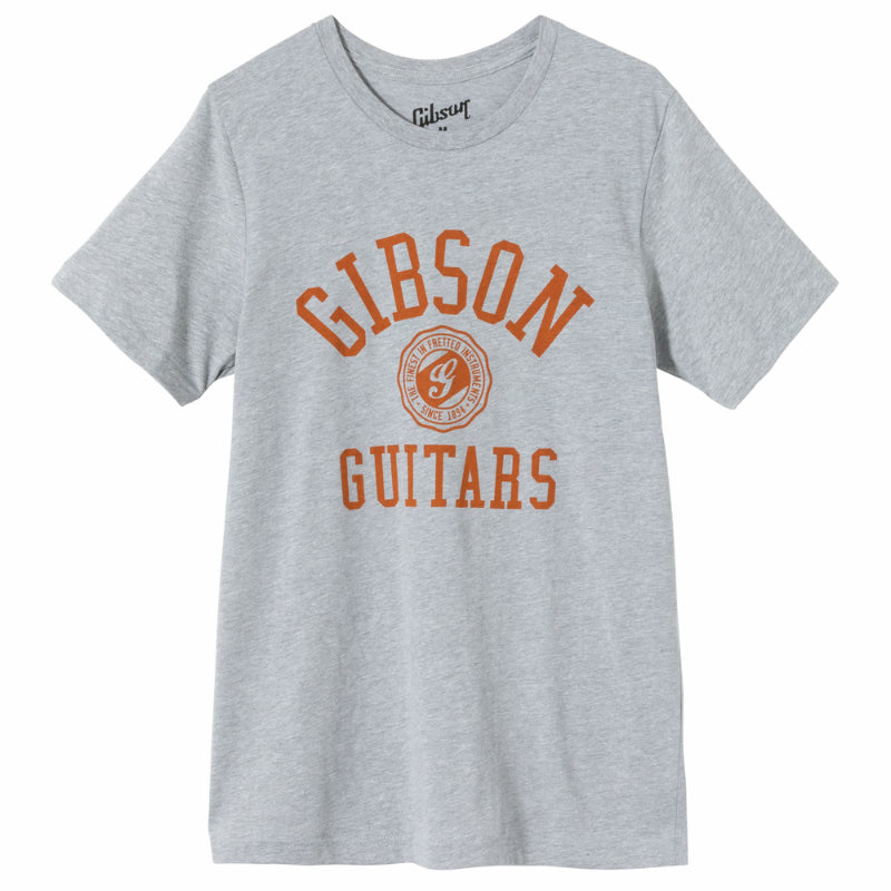 Gibson Collegiate Tee Heather Gray Large