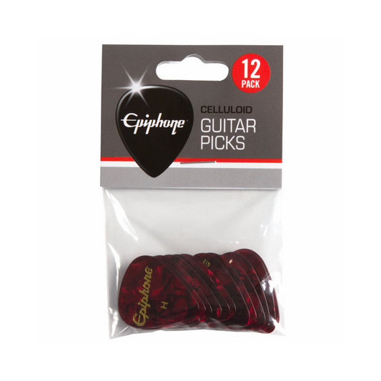 Gibson Epiphone Medium Picks, 12 Pack