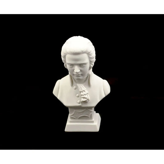 11cm Crushed Marble Mozart Bust