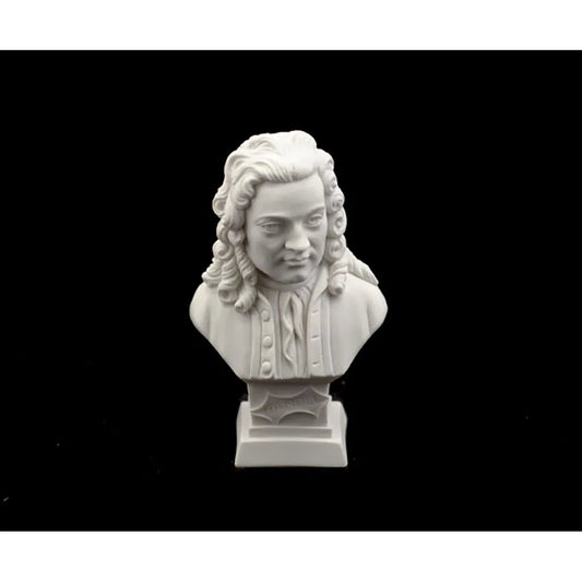 11cm Crushed Marble Handel Bust