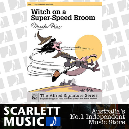 Witch on a Super-Speed Broom - Piano Sheet Music — view 2
