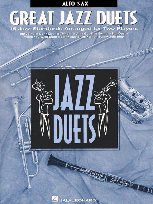 Great Jazz Duets — Alto Saxophone Duet (Hal Leonard)