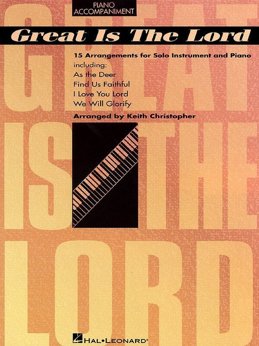 Great Is The Lord Piano Accomp